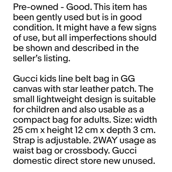 Gucci Beige Belt Bag - Picture 5 of 5